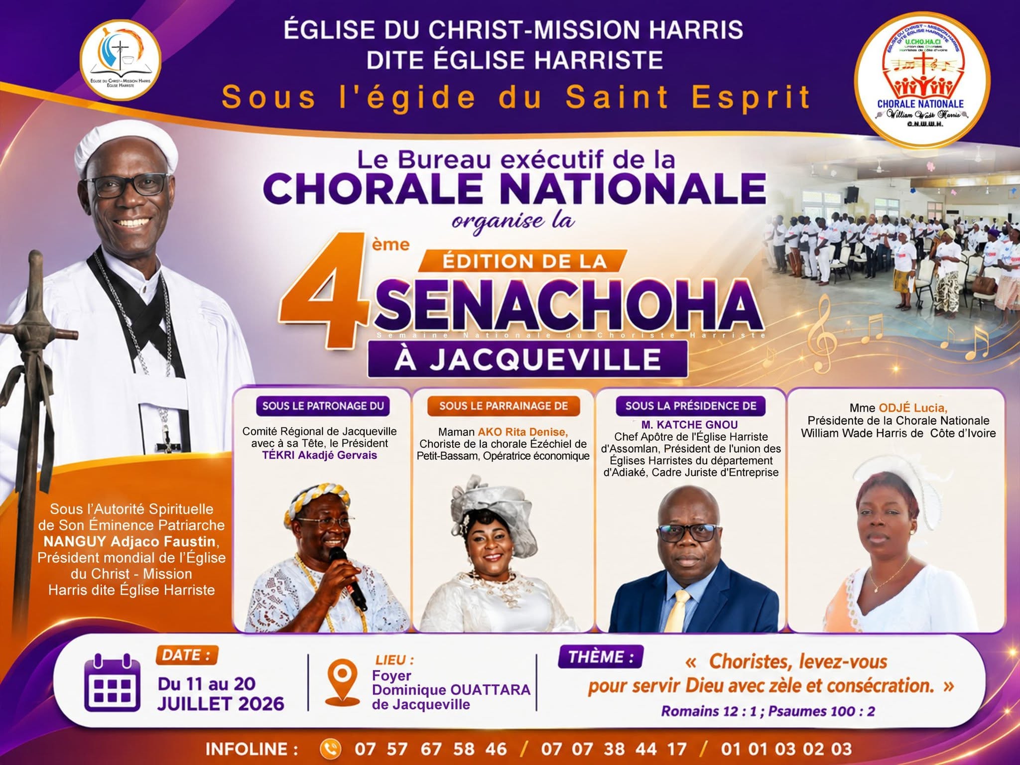 Culte de Cloture SENACHOHA Jacqueville 2026